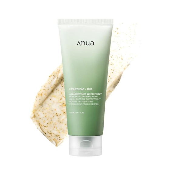 ANUA HEARTLEAF QUERCETINOL PORE DEEP CLEANSING FOAM-150ml